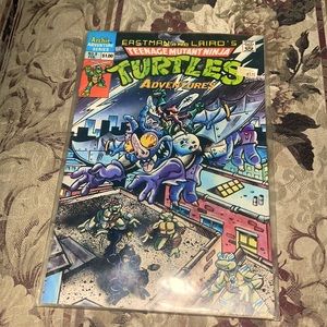 RARE— Teenage Mutant Ninja Turtles Adventures Comic Sealed